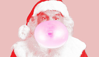 Те, кто любит Санта-Клауса, любят и… никотиновую жвачку